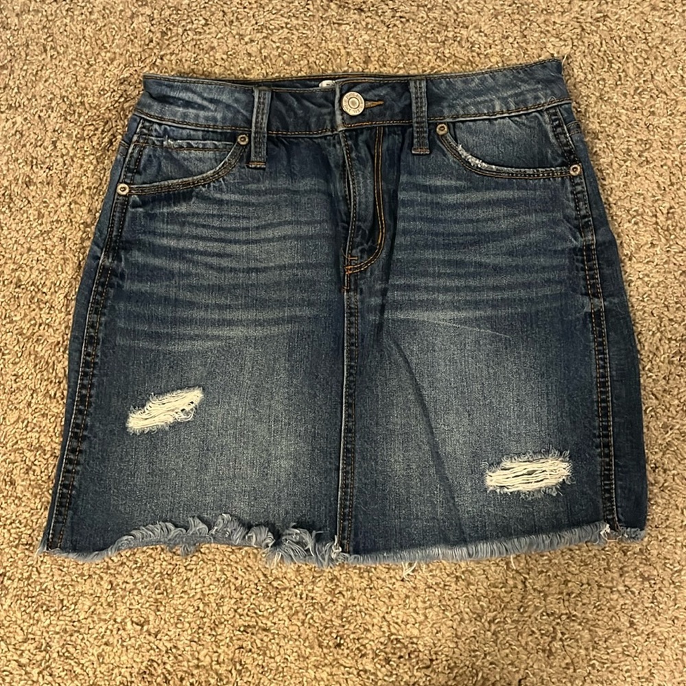 Mudd Jean Skirt